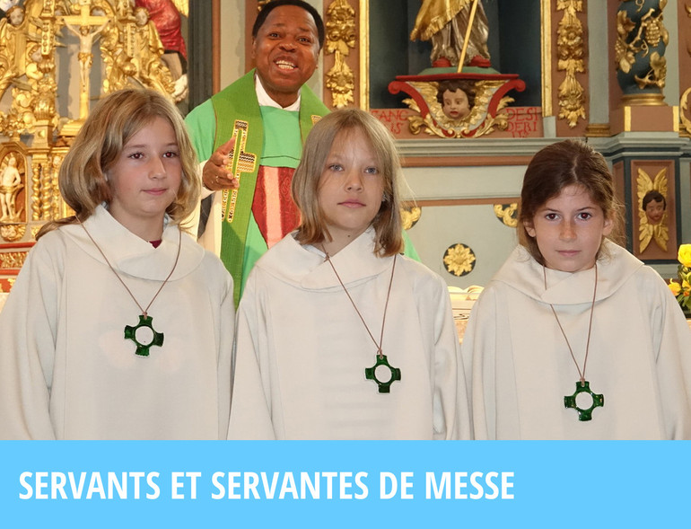 Servants et servantes de messe