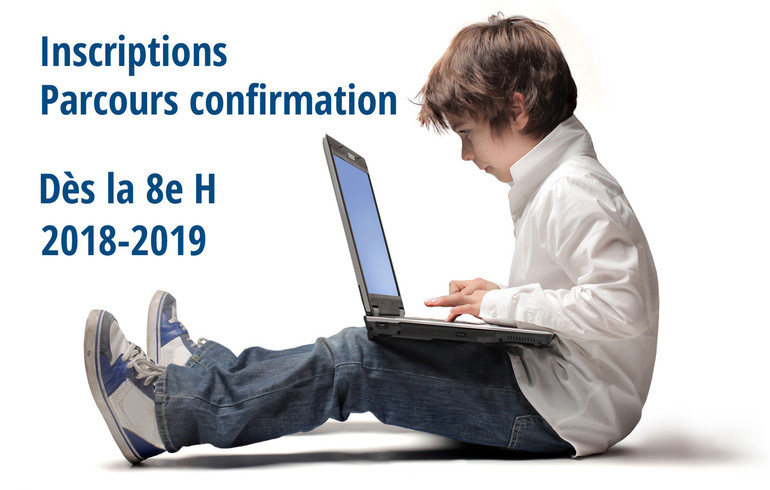 Inscriptions parcours confirmation 2019