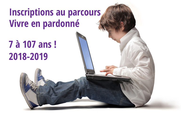 Inscriptions Parcours Vivre en pardonné 2018-2019