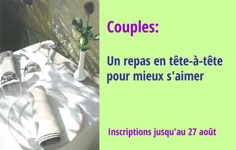 Repas en couple