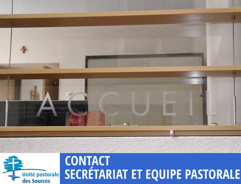 Contact Secrétariat et Equipe pastorale