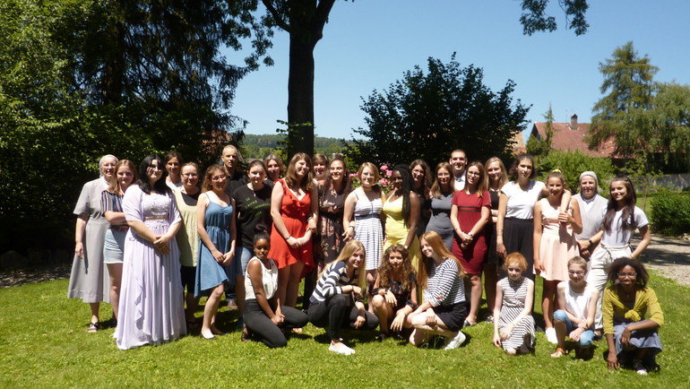 Volées 2018-2019, dans les jardins de l'Ecole St-Paul, le 28 juin 2019