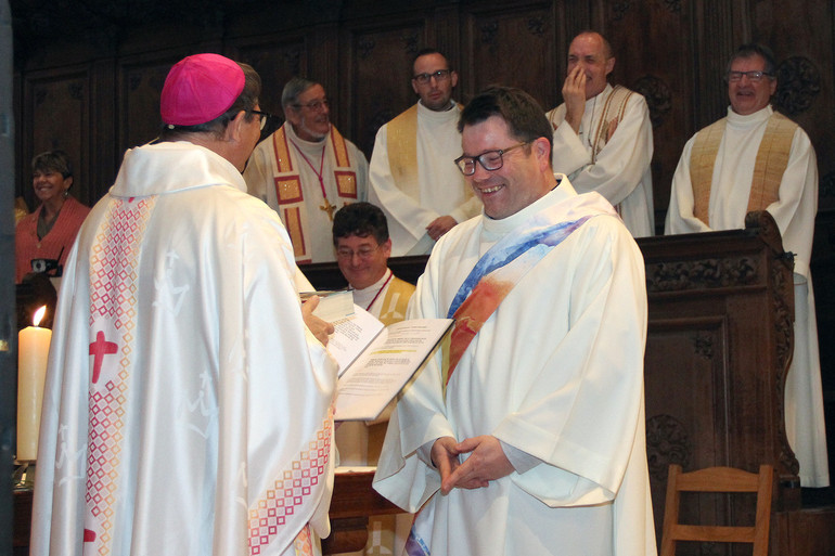 Ordination diaconale à Saint-Ursanne