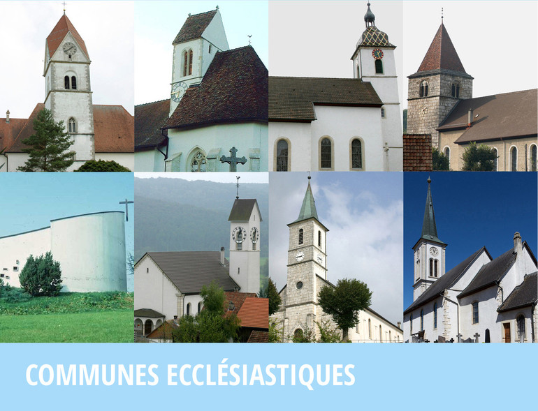 Communes ecclésiastiques de la Paroisse St-Nicolas de Flüe