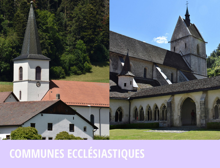Communes ecclésiastiques de la Paroisse Saint-Ursanne