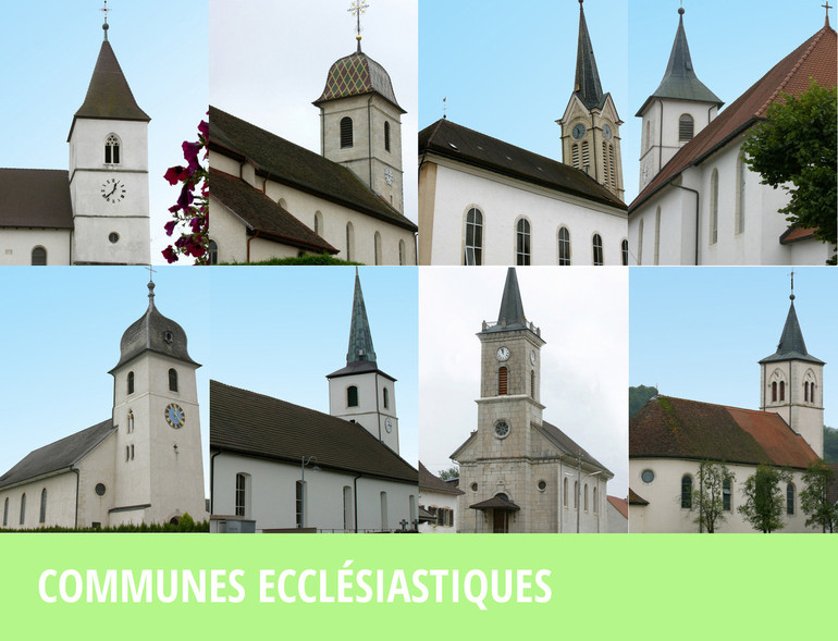 Communes ecclésiastiques de la Paroisse Saint-Martin