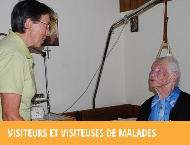 Vers la page des visiteurs et visiteuses de malades