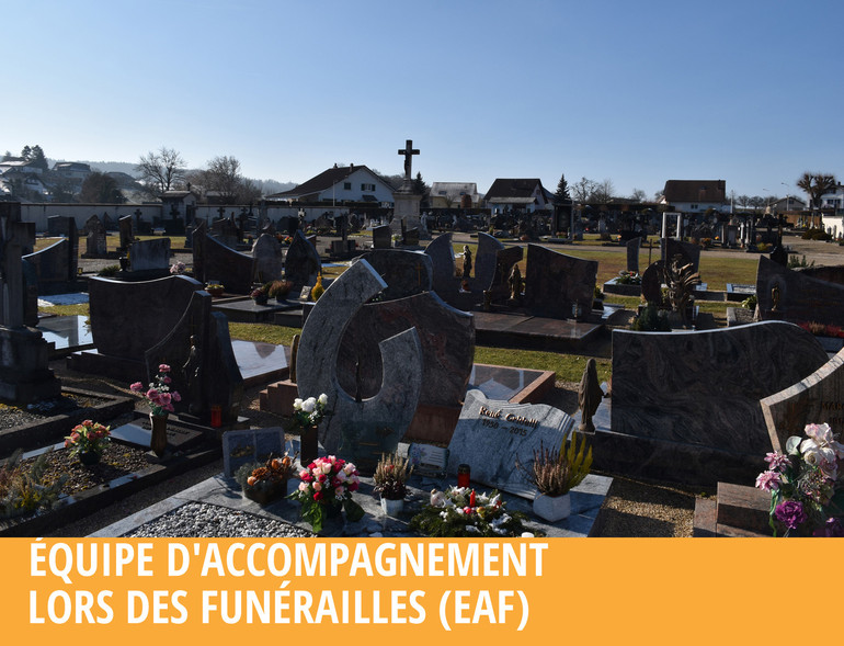 Vers la page de l'Equipe d'Accompagnement lors des Funérailles (EAF)