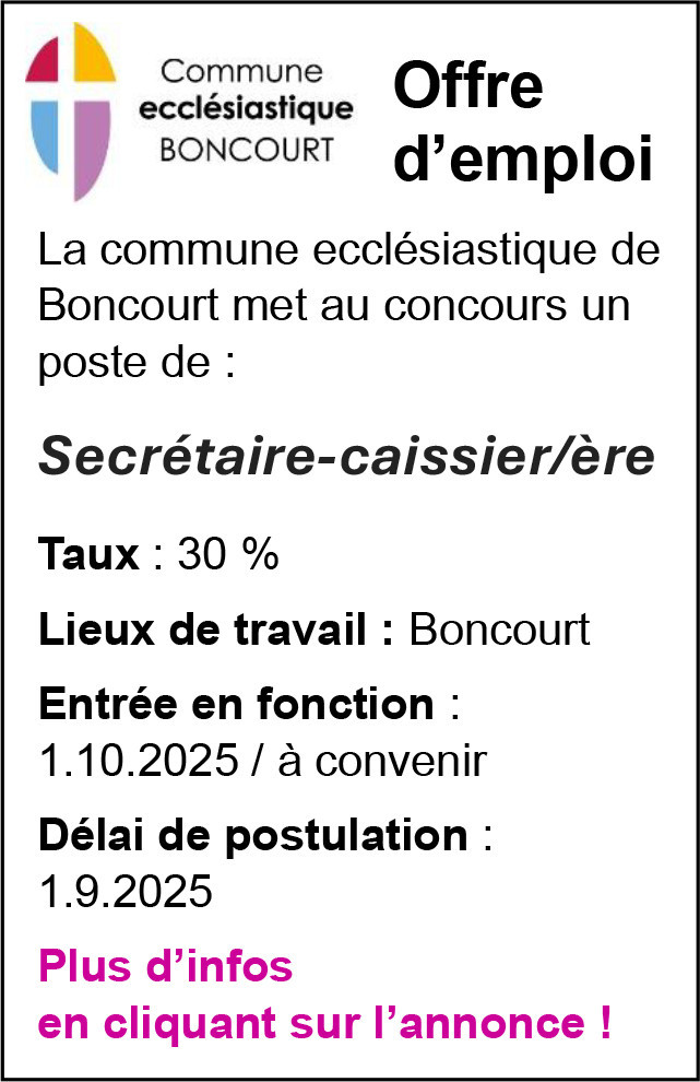 Offre d'emploi