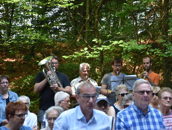 Intermède musicale par 4 musiciens de la fanfare L'Ancienne de Cornol