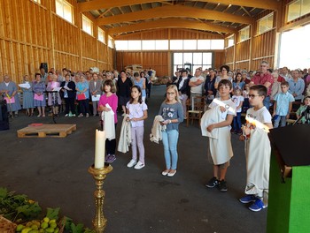 Messe des paysans, le 9 septembre 2018 à Mormont