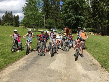 Départ pour la fin du parcours et la belle descente