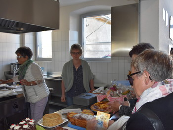 Les stands des douceurs