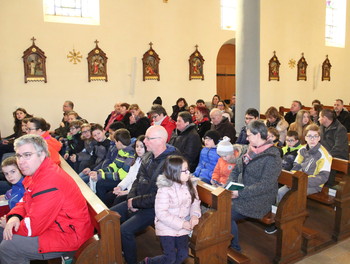 Messe catéchétique 20janvier2019 à Damphreux