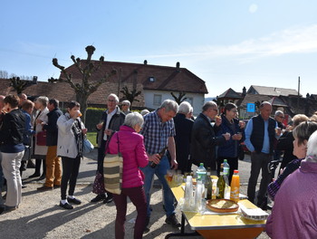 Apéro pris au soleil