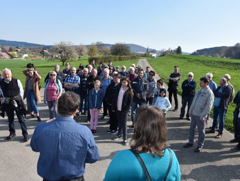 Départ du chemin de croix