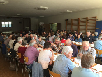 Beaucoup de monde pour la soupe 