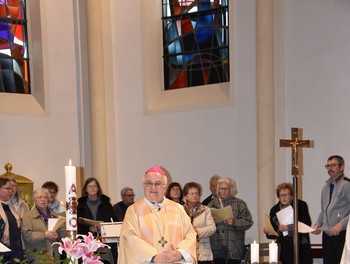 Messe présidée pas Monseigneur Denis Theurillat