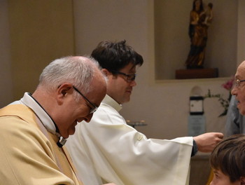 Remise du lectionnaire par Monseigneur Denis Theurillat