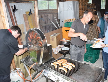 Roue à saucisses