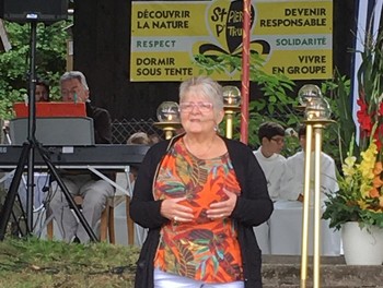 La conteuse Raymonde Froidevaux