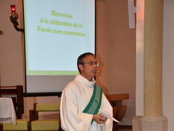 Célébration animée par le diacre Philippe Charmillot