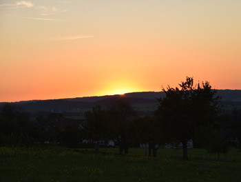 Magnifique couché de soleil