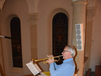 Jean-Michel Nobs à la trompette