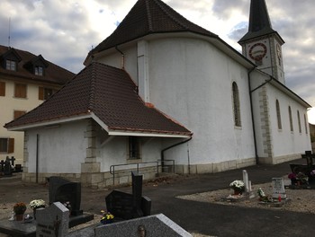 Réfection du toit de la sacristie et du bout de l'église