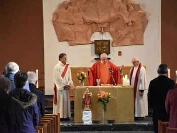 Messe prédisé par l'abbé Yves Prongué