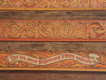Plafond de l'église de Chevenez