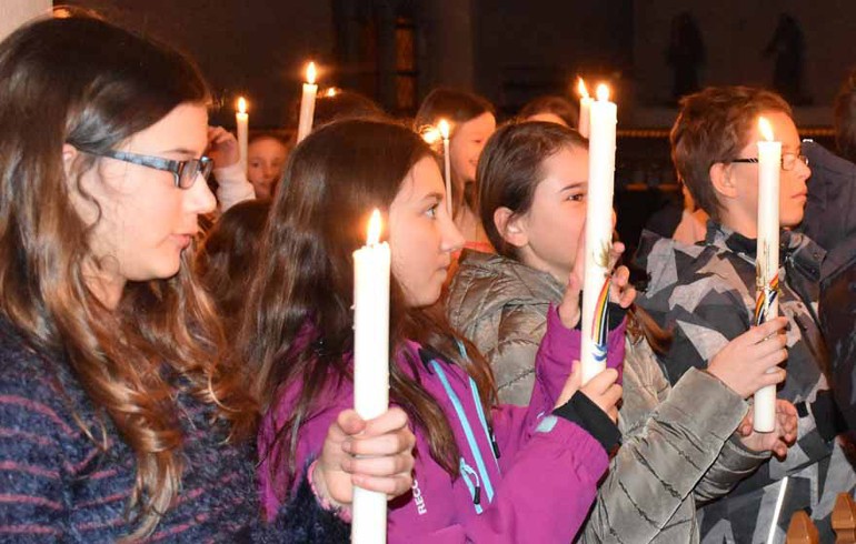 Confirmands des Sources de et de l'Eau Vive en Bourgogne