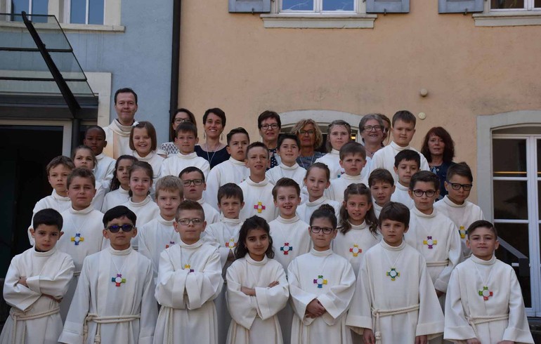 Première Communion à Porrentruy