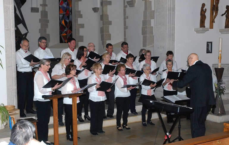 Concert de la chorale Sainte-Cécile de Chevenez