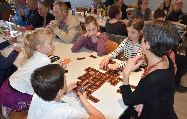 Célébration oecuménique, soupe et après-midi jeux à Courgenay