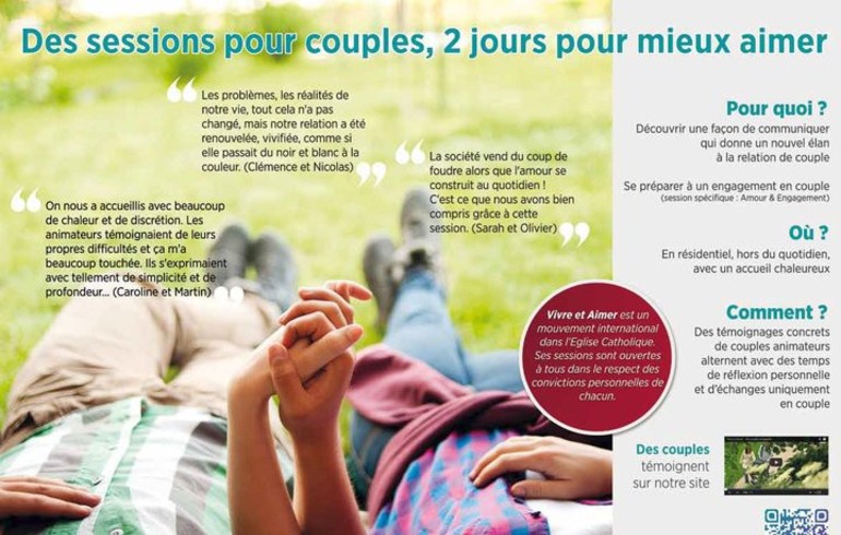 Session Vivre et Aimer pour les couples