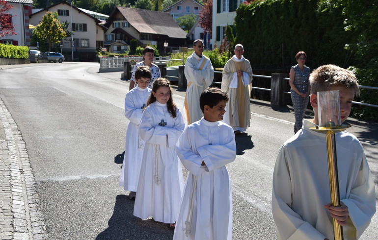 1ère communion à Cornol