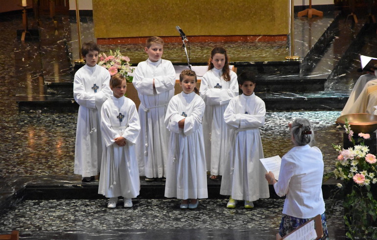 Première communion à Cornol