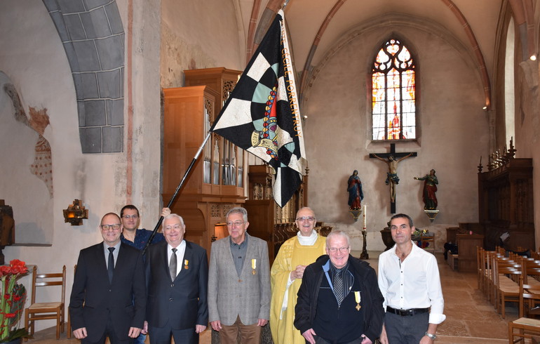 3 médaillés à la Sainte-Cécile de Porrentruy