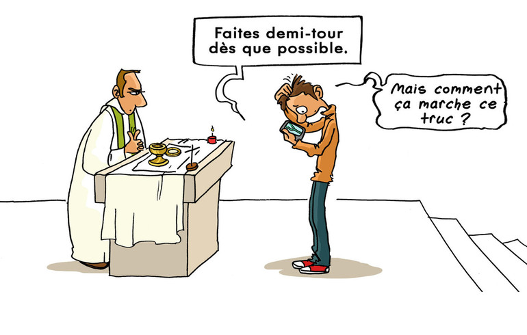 Jeu: Visiter l'église en famille