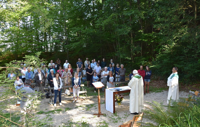 Messe à la grotte de Cornol