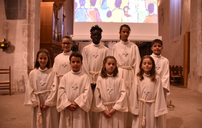 Première communion à St-Pierre 19 septembre 2020