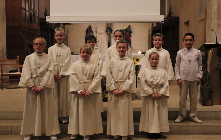 Première communion à St-Pierre - 26 septembre 2020