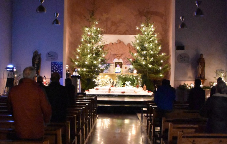 Messe de Noel avec les familles à Cornol