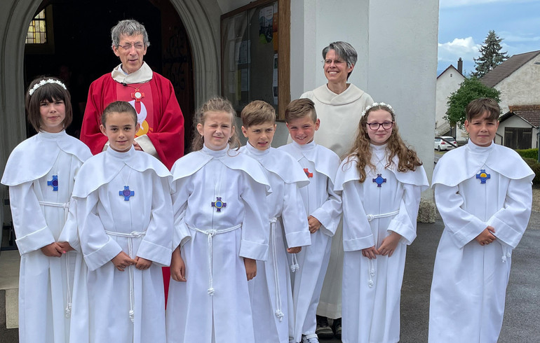 Première communion à Bure