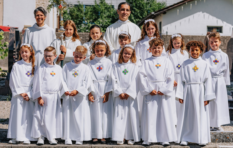 Première Communion à Grandfontaine