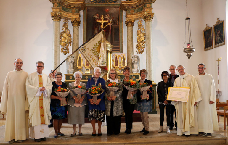 Centenaire de la Sainte-Cécile de Courtedoux et fête de jubilaires