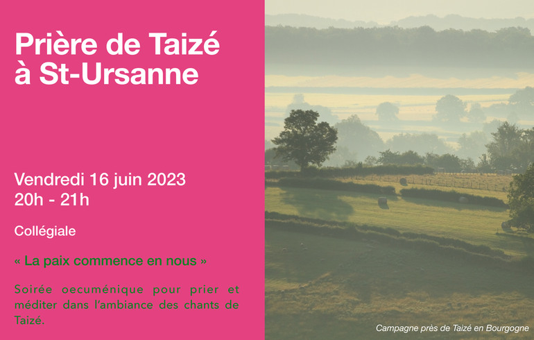 Prière de Taizé en Ajoie