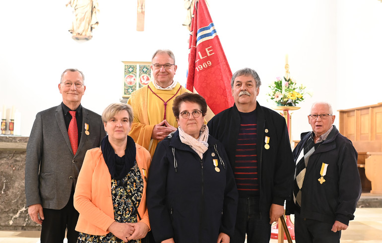 La Ste-Cécile de Alle fête ses jubilaires - 16 avril 2023