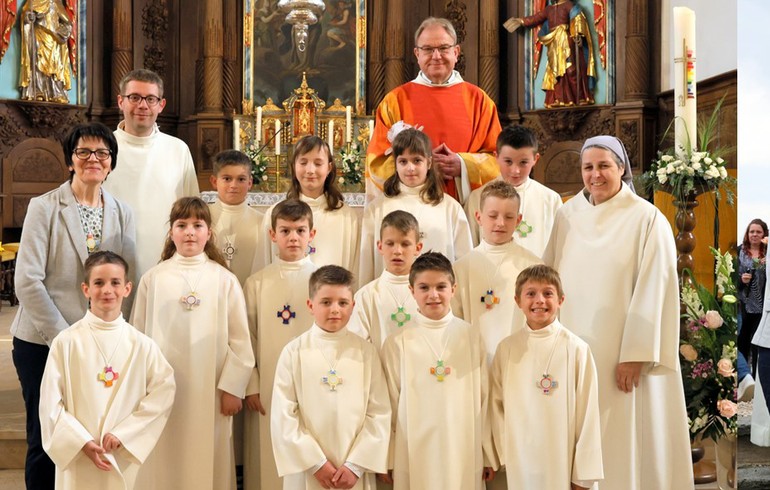 Communions à Saint-Nicolas, 13 et 14 mai 2023